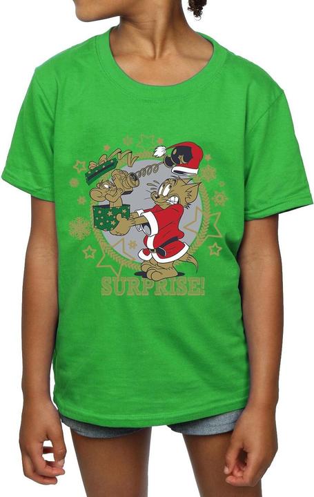Image du produit Tom & Jerry - T-shirt CHRISTMAS SURPRISE - Fille (116)