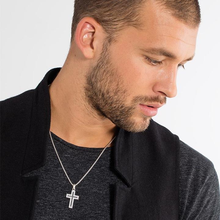 Produktbild Thomas Sabo Anhänger Schwarzes Kreuz Pavé (Silber)