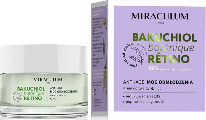 Produktbild MIRACULUM Bakuchiol Botanique Retino Nourishing Cream - rejuvenating power 50ml (50 ml, Nachtcreme)