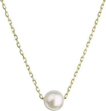 Produktbild Evolution Group Women Ìs gold necklace with real pearl 92P00027