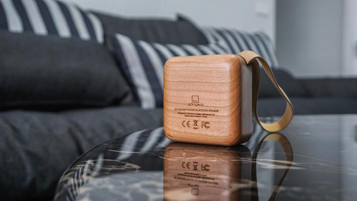 Actual product image Gingko MI SQUARE Pocket Bluetooth Speaker (6 h, Rechargeable battery operated)