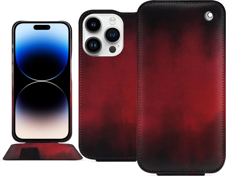 Produktbild Noreve Lederschutzhülle vertikal (Apple iPhone 15 Pro)