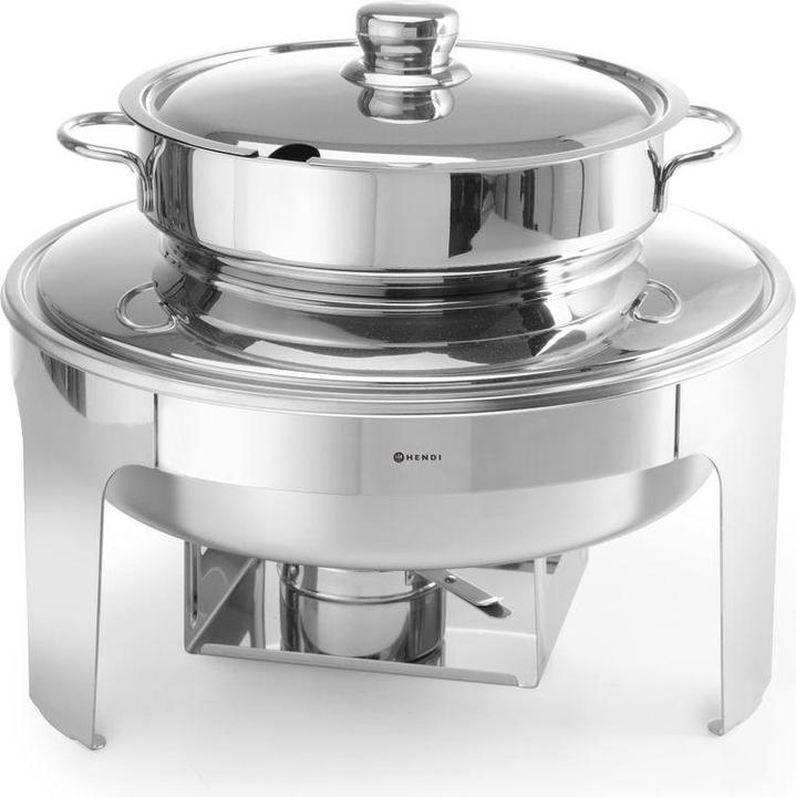 Hendi Suppen chafing dish Spiegelglanz Finish 10 l