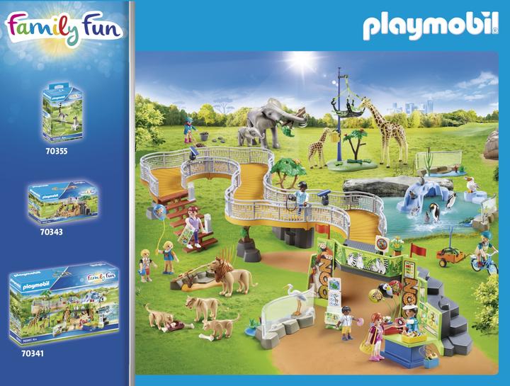Actual product image Playmobil Expansion set adventure zoo (70348, Playmobil Family Fun)