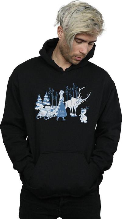 Produktbild Disney Frozen Anna Sven And Olaf Kapuzenpullover (S)