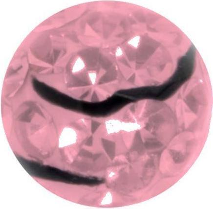 Produktbild Bijouteria Piercingverschluss (Kristall, Chirurgenstahl 316L, Epoxiharz)