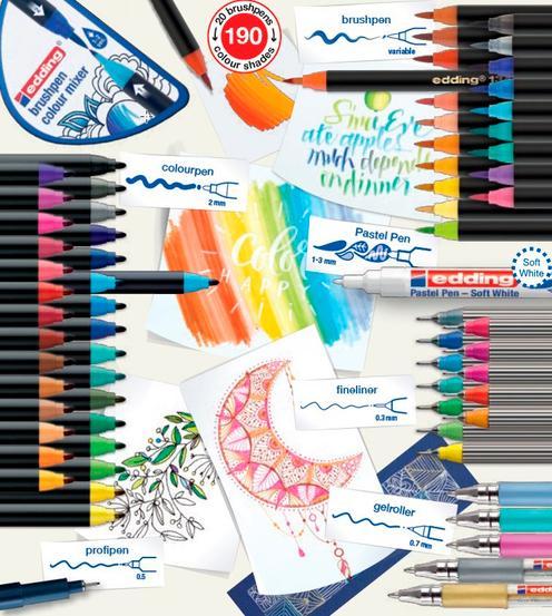 Actual product image Edding Happy Big Box 1340 + 1300 (Multicoloured, 70 x)