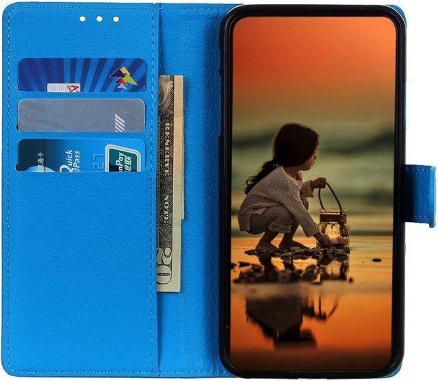 Produktbild MU Classic Litchi Leder Bookcover Series (Samsung Galaxy S24+, Samsung Galaxy S25)