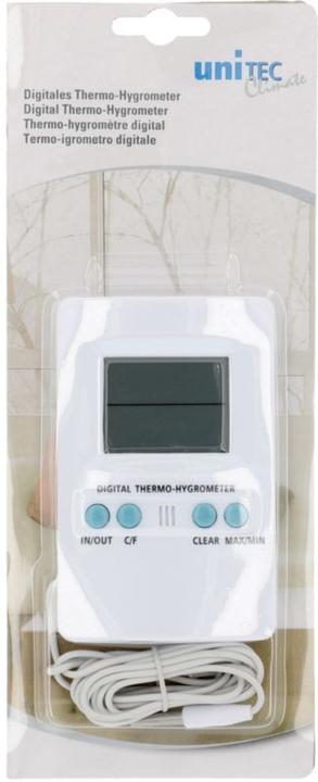 Actual product image Unitec Digital Outdoor Thermo-Hygrometer