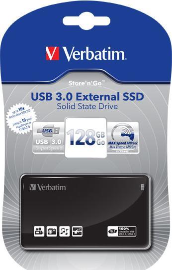 Immagine prodotto Verbatim Disque SSD externe Store'N'Go Mini Diamond USB-C - 2To (Noir) (2000 GB)