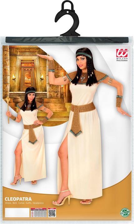 Image du produit Widmann CLEOPATRA (Kleid, Gürtel, Kragen, Armbänder, Kopfschmuck), XS (XS)