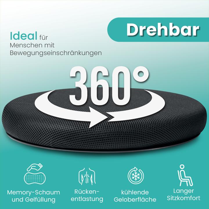 Produktbild Aktivshop Orthopädisches Drehkissen Gel