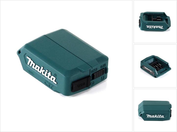 Image du produit Makita Batterie 10,8 à 12 volts maxi Adaptateur USB (12 V)