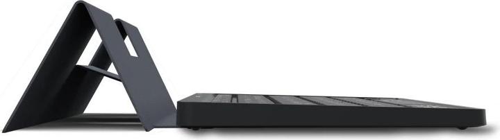 Image du produit Hama Clavier multi-appareils Travel 600, housse, Bluetooth®, petit, SW, QWERTZ FR (00125138) (DE, Sans fil)