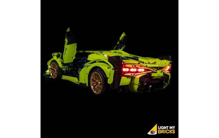 Image du produit Light my bricks Kit d'éclairage LED pour LEGO Lamborghini Sián FKP 37