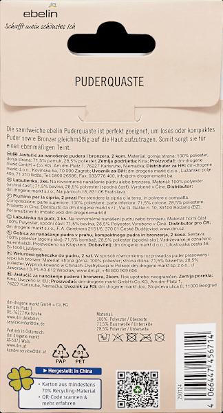 Immagine prodotto dm ebelin Polvere da spolvero