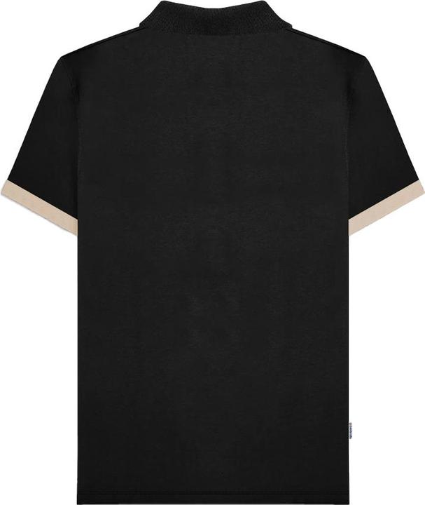 Actual product image Lambretta Mens Vintage Panelled Polo Shirt (4XL)