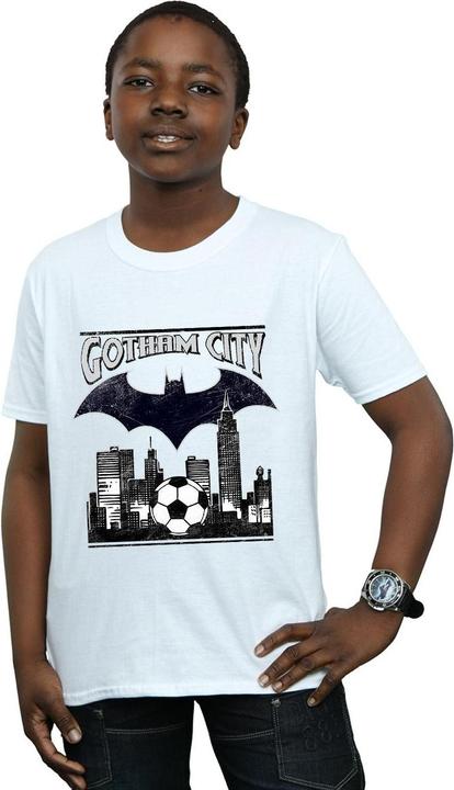 Actual product image Boys Batman Football Gotham City T-Shirt (152, 158)