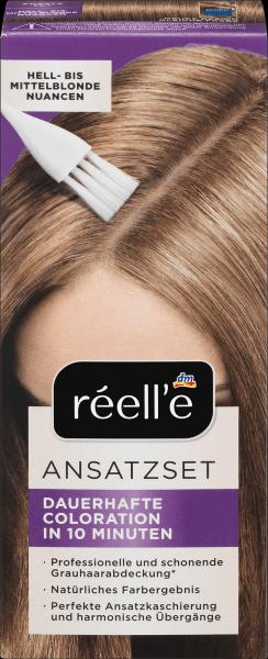 Actual product image Réell‘e Hair Color Starter Set Light Medium Blonde 9.0, 1 pc (Light-medium blonde)