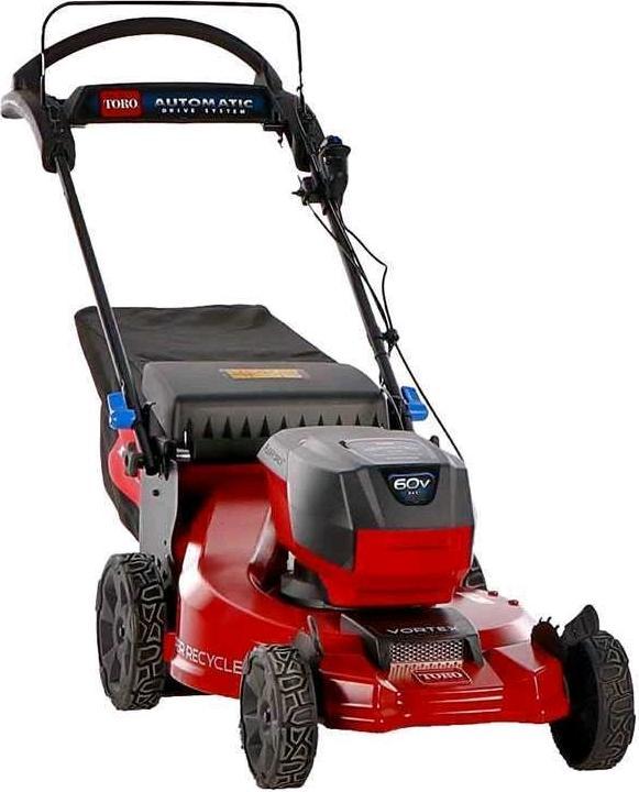 Image du produit Toro Tondeuse à gazon sans fil 60V Max 53 cm Recycler + bac de ramassage (Fonctionnement sur piles)