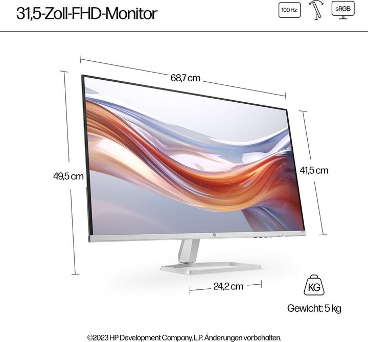 Productafbeelding HP Series 5 532sf (1920 x 1080 Pixels, 32")