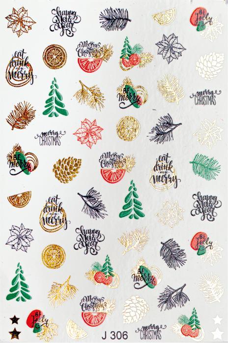 Immagine prodotto BrillBird Adesivo per unghie Be Merry J306 (Solvente per unghie)