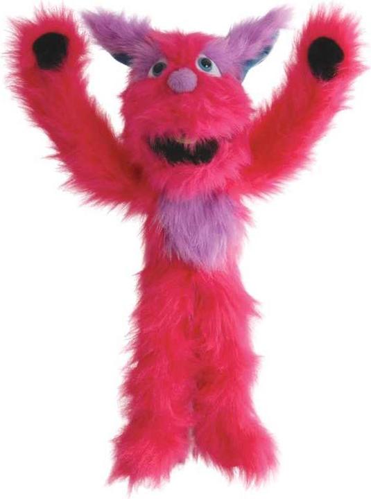 Actual product image The Puppet Company Pink Monster hand puppet