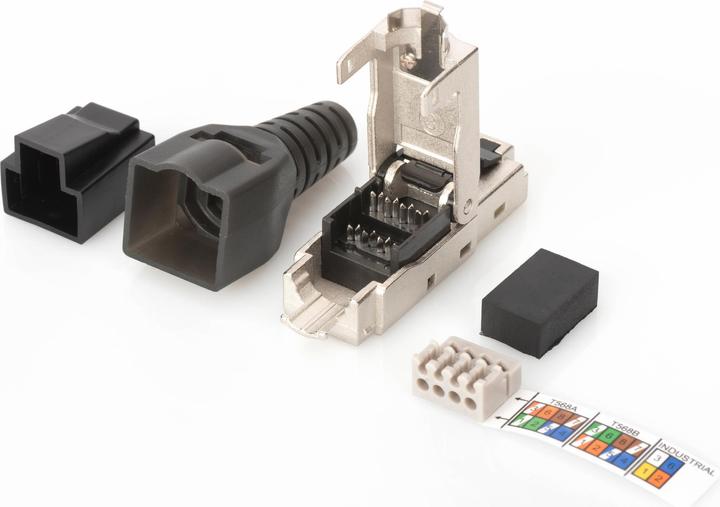 Image du produit Digitus Connecteur RJ45 blindé (Câble réseau Connecteur)