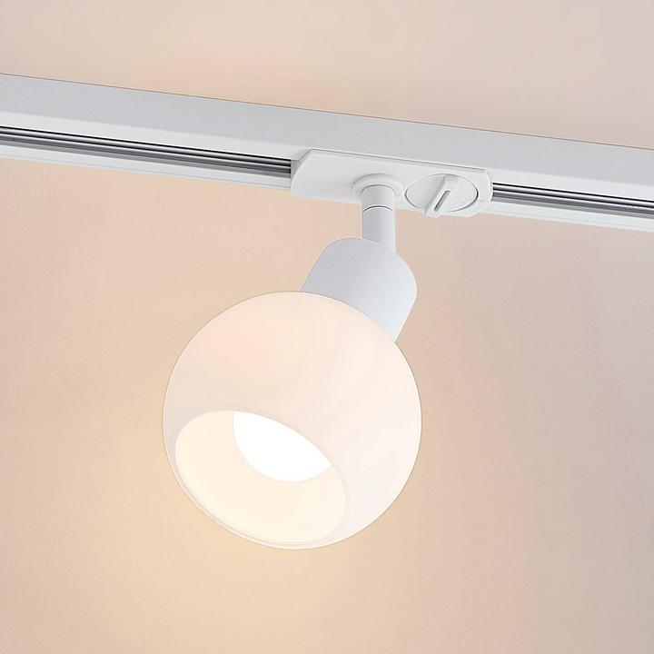 Produktbild Lindby Maart LED-Spot 1-Phasen-Schiene, weiss (470 lm, E14)
