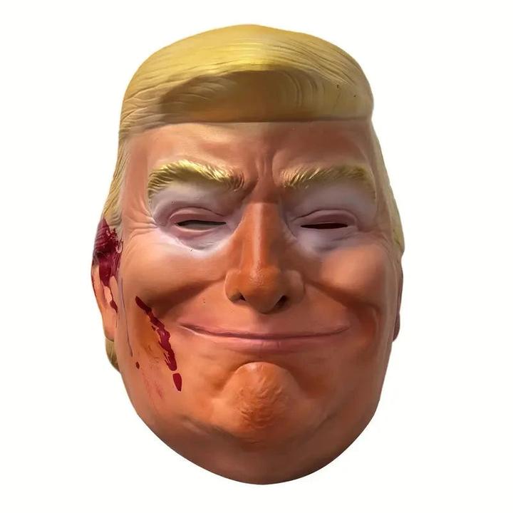 Actual product image Fasnacht Donald Trump gunshot wound to the ear