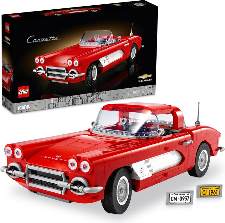 Actual product image LEGO Icons Corvette (10321, LEGO Icons)