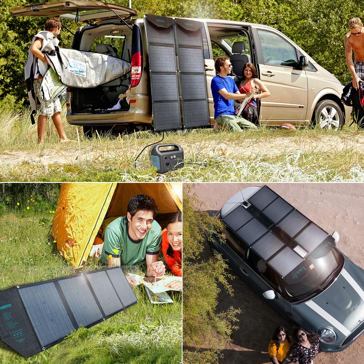 Produktbild Choetech Solar Charger (80 W, 3.90 kg)