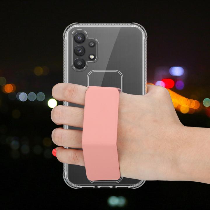 Actual product image Cadorabo Case for Samsung Galaxy A32 4G in TPU with holder LM167 Style (Samsung Galaxy A32)