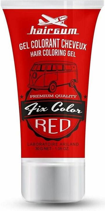 Produktbild Hairgum FIX COLOR gel colorant #red 30 ml