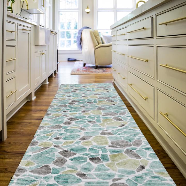 Immagine prodotto Relaxdays Tappetino in morbida schiuma (65 x 300 x 0,5 cm)