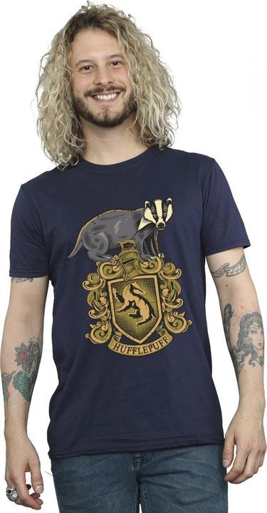 Image du produit - T-shirt HUFFLEPUFF SKETCH CREST - Homme (XL)