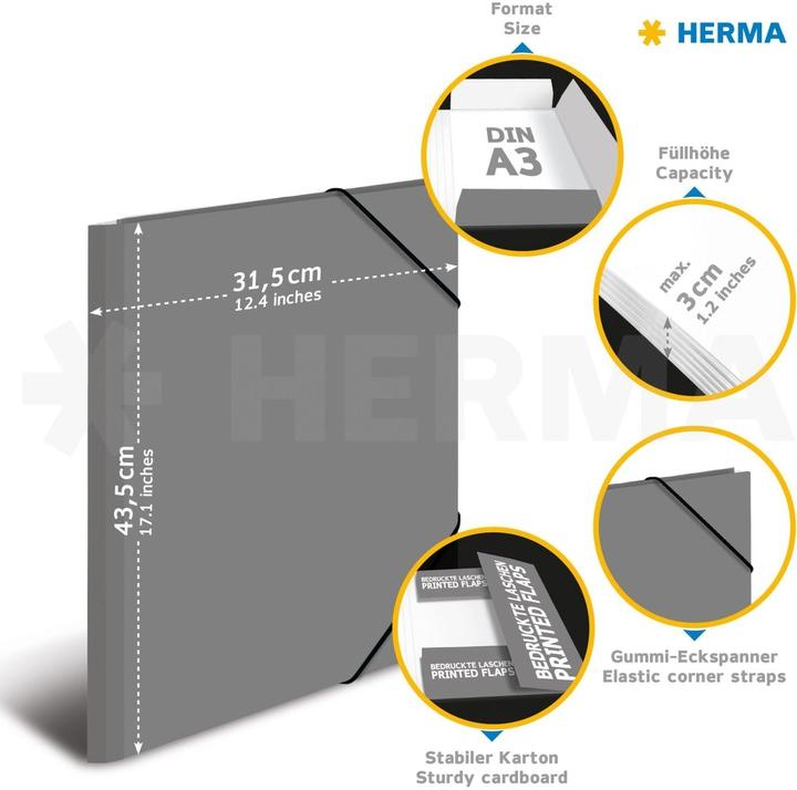 Actual product image HERMA A3 motif folder (A3, 1 x)