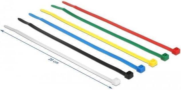 Immagine prodotto Delock Fascetta (Fascette in plastica, 200 mm, 100 pz.)