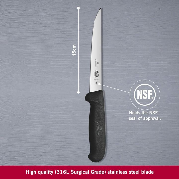 Image du produit Victorinox Couteau à désosser Fibrox 15 cm (15 cm)