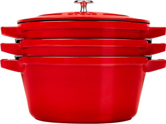 Produktbild Staub Cocotte (24 cm, Bräter + Schmortopf, Gusseisen)