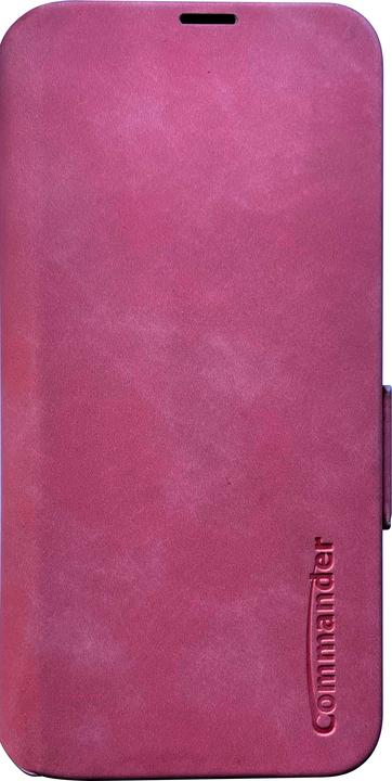 Produktbild Peter Jäckel COMMANDER BOOK CASE ELITE Fuchsia Red für Apple iPhone 14/ 13 (Apple iPhone 14)