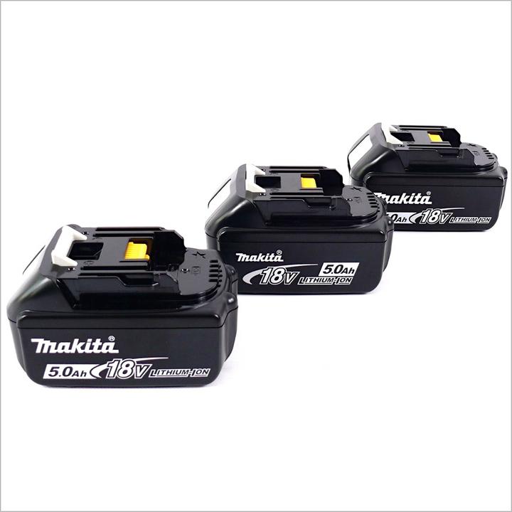 Productafbeelding Makita BL 1850 B 18 V - 5,0 Ah Li-Ion accu 3-pack (18 V)