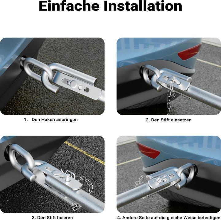 Produktbild Wiltec Abschleppstange