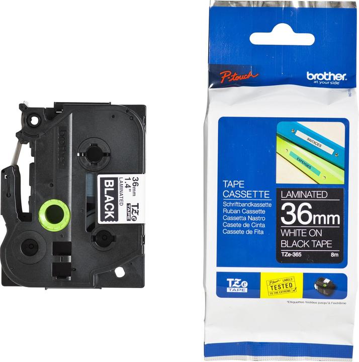Immagine prodotto Brother Tze-365 (3.60 cm, Bianco, Nero)