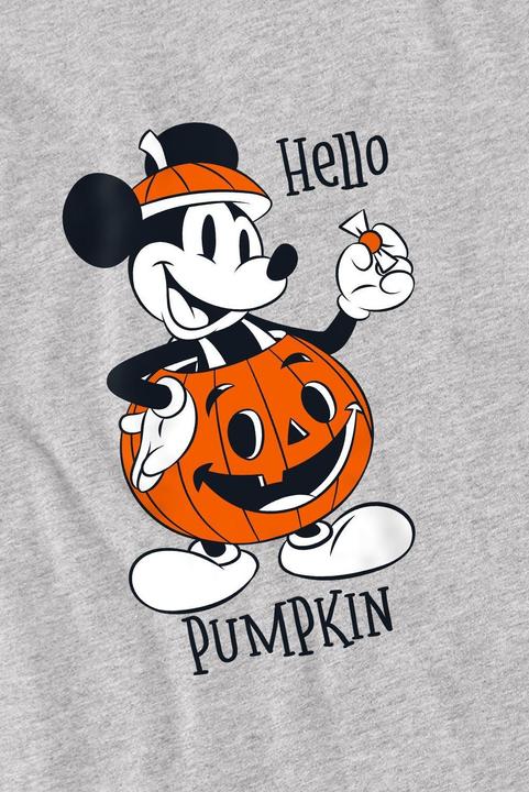 Actual product image Disney Childrens/Kids Hello Pumpkin Mickey Mouse T-Shirt (116)