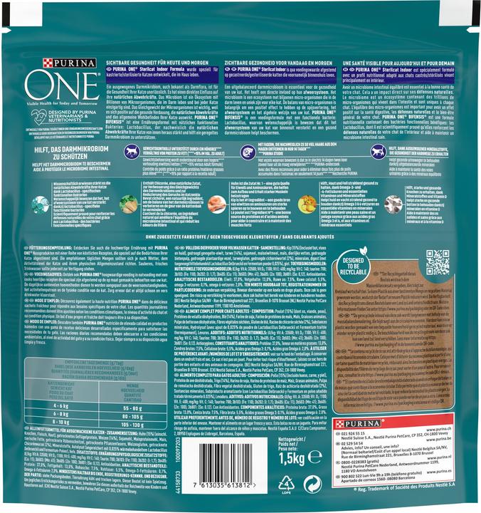 Immagine prodotto Purina ONE Sterilcat Indoor (Senior, Adulto, 1 pz., 1500 g)