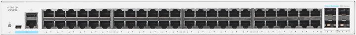 Actual product image Cisco Switch CBS350-48T-4X-EU 52 Port (48 Ports)