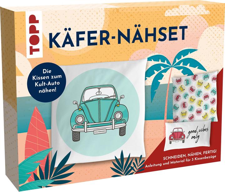 Produktbild Topp Nähset "Kissenbezüge - VW Käfer"