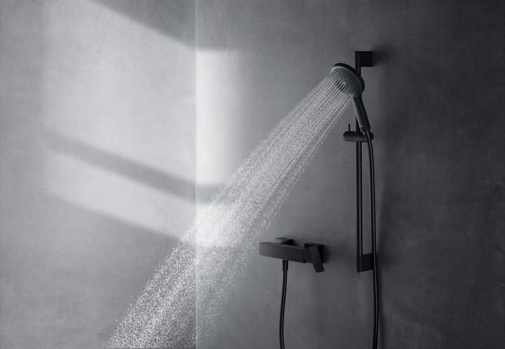 Actual product image Duravit Shower rail 900mm black matt