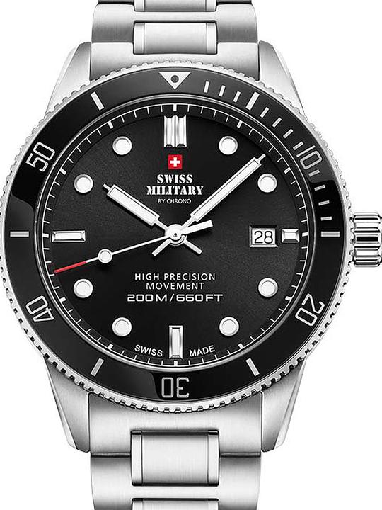 Swiss Military Quartz (Taucheruhr, 42 mm)
